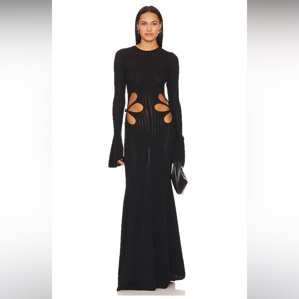 Elegant Black Maxi Dress